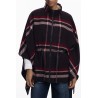 DESIGUAL PONCHO DONNA NERO