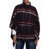 DESIGUAL PONCHO DONNA NERO