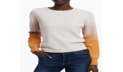 DESIGUAL MAGLIA DONNA BEIGE