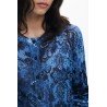 DESIGUAL CARDIGAN DONNA BLU