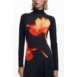 DESIGUAL ABITO CORTO DONNA NERO