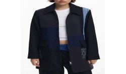 DESIGUAL GIUBBOTTO DONNA NERO