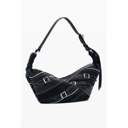 DESIGUAL BORSA DONNA NERO