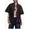 DESIGUAL PONCHO DONNA MARRONE