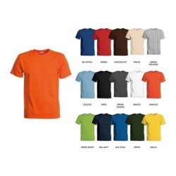 T-Shirt SILVER 100% cotone Alta Qualità manica corta 150 gr/mq