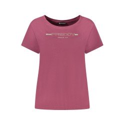 FREDDY T-SHIRT MANICHE CORTE DONNA VIOLA