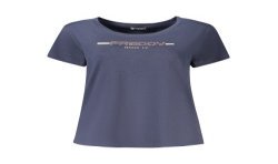 FREDDY T-SHIRT MANICHE CORTE DONNA BLU