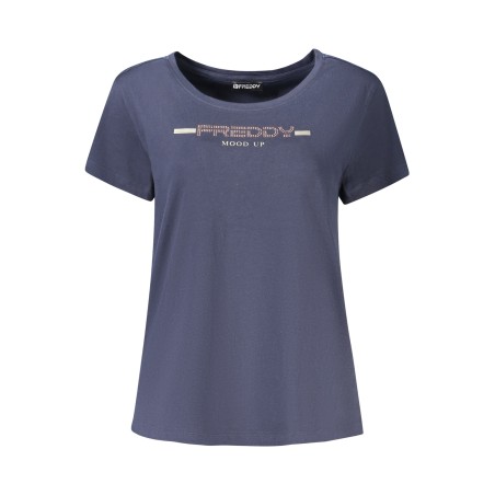 FREDDY T-SHIRT MANICHE CORTE DONNA BLU