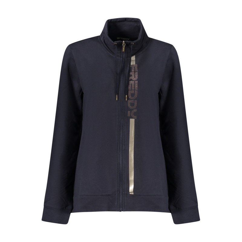 FREDDY FELPA CON ZIP DONNA BLU