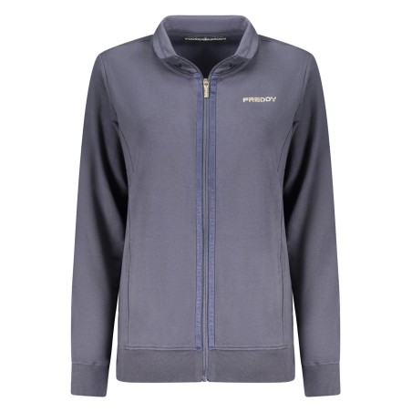 FREDDY FELPA CON ZIP DONNA BLU