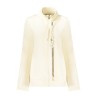 FREDDY FELPA CON ZIP DONNA BIANCO