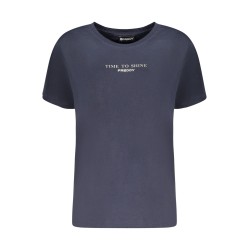 FREDDY T-SHIRT MANICHE CORTE DONNA BLU
