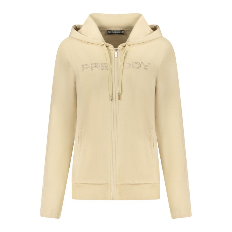 FREDDY FELPA CON ZIP DONNA BEIGE