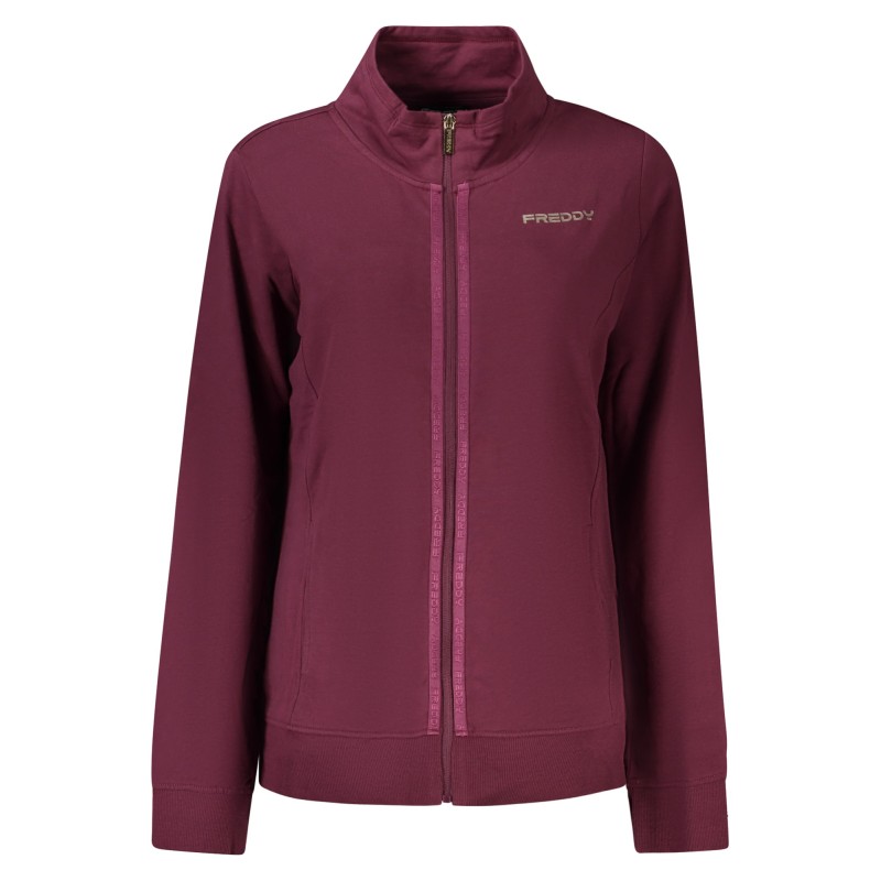 FREDDY FELPA CON ZIP DONNA VIOLA