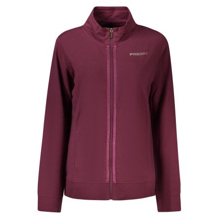 FREDDY FELPA CON ZIP DONNA VIOLA