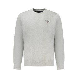 ACCADEMIA MILITARE FELPA SENZA ZIP UOMO GRIGIO