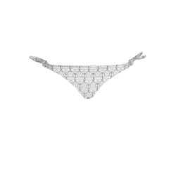 KARL LAGERFELD BEACHWEAR COSTUME PARTE SOTTO DONNA BIANCO