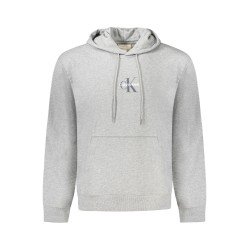 CALVIN KLEIN FELPA SENZA ZIP UOMO GRIGIO