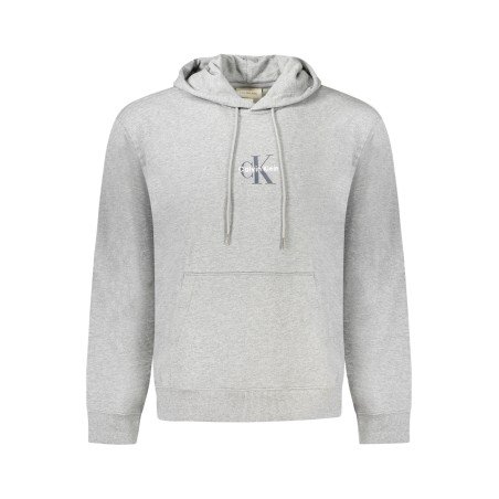 CALVIN KLEIN FELPA SENZA ZIP UOMO GRIGIO