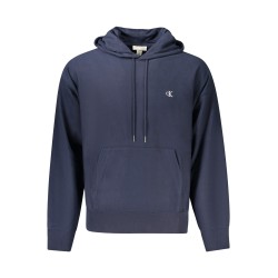 CALVIN KLEIN FELPA SENZA ZIP UOMO BLU