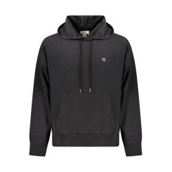 CALVIN KLEIN FELPA SENZA ZIP UOMO NERO