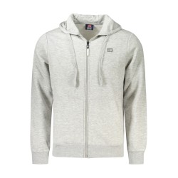 NORWAY 1963 FELPA CON ZIP UOMO GRIGIO