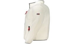 NORWAY 1963 FELPA CON ZIP UOMO BIANCO