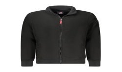 NORWAY 1963 FELPA CON ZIP UOMO NERO