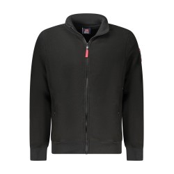 NORWAY 1963 FELPA CON ZIP UOMO NERO