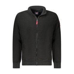 NORWAY 1963 FELPA CON ZIP UOMO NERO