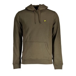 LYLE & SCOTT FELPA SENZA ZIP UOMO VERDE