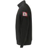 NORWAY 1963 FELPA CON ZIP UOMO NERO