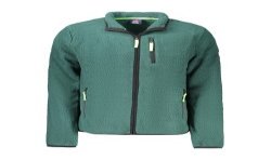 NORWAY 1963 FELPA CON ZIP UOMO VERDE