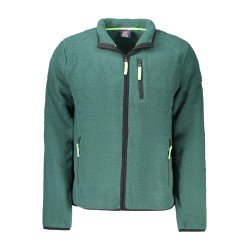 NORWAY 1963 FELPA CON ZIP UOMO VERDE