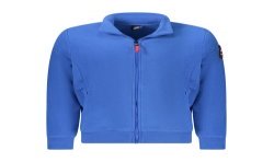 NORWAY 1963 FELPA CON ZIP UOMO BLU