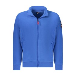 NORWAY 1963 FELPA CON ZIP UOMO BLU