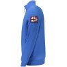 NORWAY 1963 FELPA CON ZIP UOMO BLU