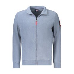 NORWAY 1963 FELPA CON ZIP UOMO BLU