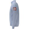NORWAY 1963 FELPA CON ZIP UOMO BLU