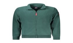 NORWAY 1963 FELPA CON ZIP UOMO VERDE