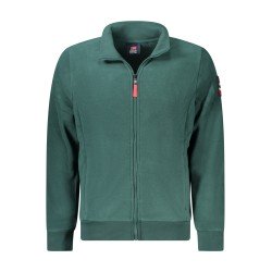 NORWAY 1963 FELPA CON ZIP UOMO VERDE