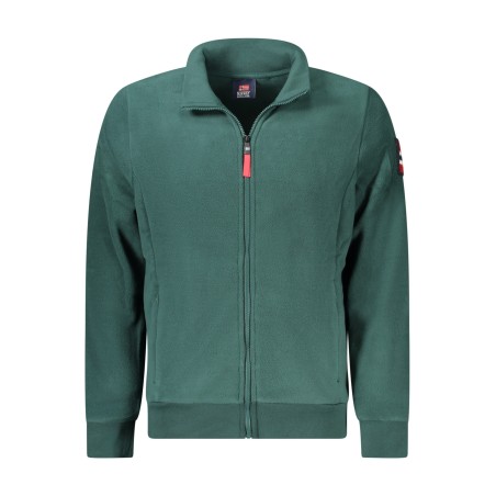 NORWAY 1963 FELPA CON ZIP UOMO VERDE