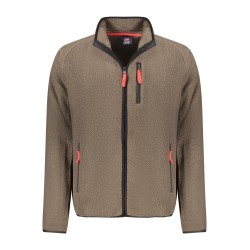 NORWAY 1963 FELPA CON ZIP UOMO MARRONE