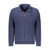 NORWAY 1963 FELPA CON ZIP UOMO BLU