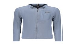 NORWAY 1963 FELPA CON ZIP UOMO BLU