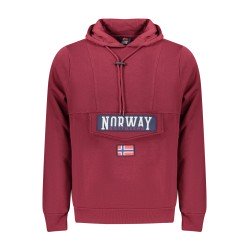 NORWAY 1963 FELPA SENZA ZIP UOMO VIOLA