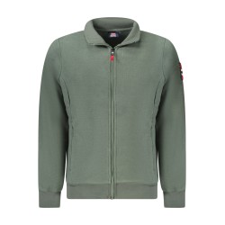 NORWAY 1963 FELPA CON ZIP UOMO VERDE