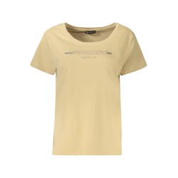 FREDDY T-SHIRT MANICHE CORTE DONNA BEIGE