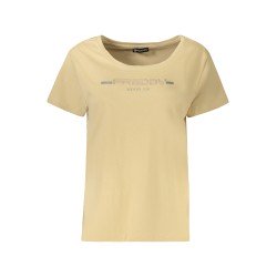 FREDDY T-SHIRT MANICHE CORTE DONNA BEIGE