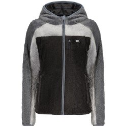 NORWAY 1963 FELPA CON ZIP DONNA NERO